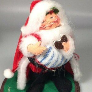 Christmas decoration Annalee Santa claus impersona